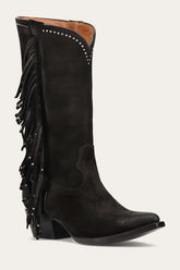 Sacha Tall Fringe Boot - Frye Found