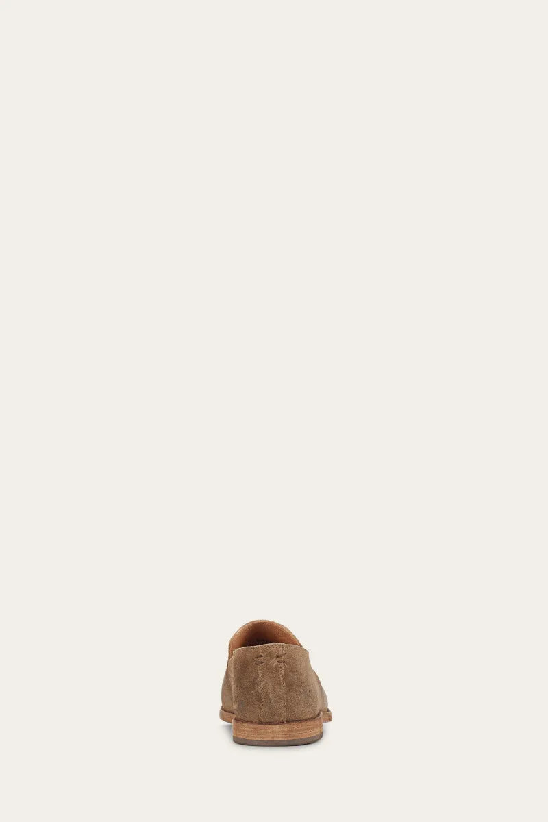 Ash Waxed Suede