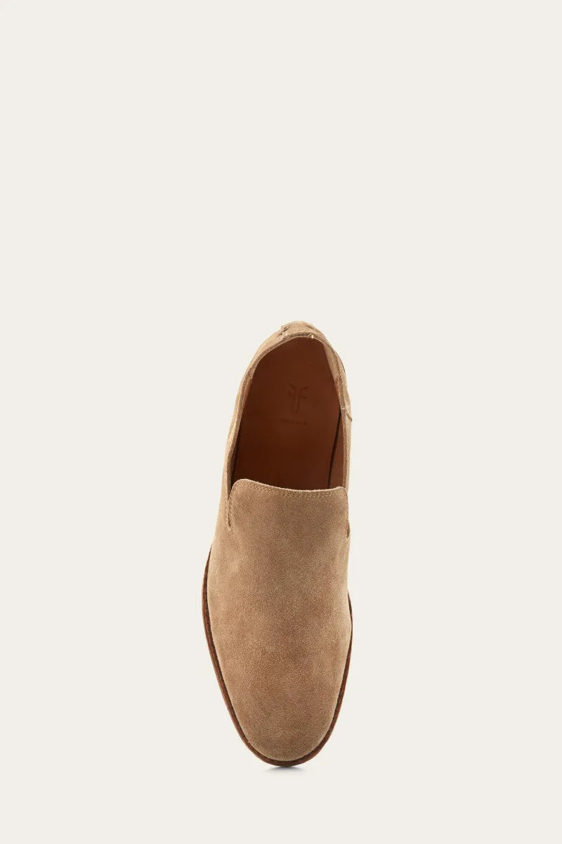 Ash Waxed Suede