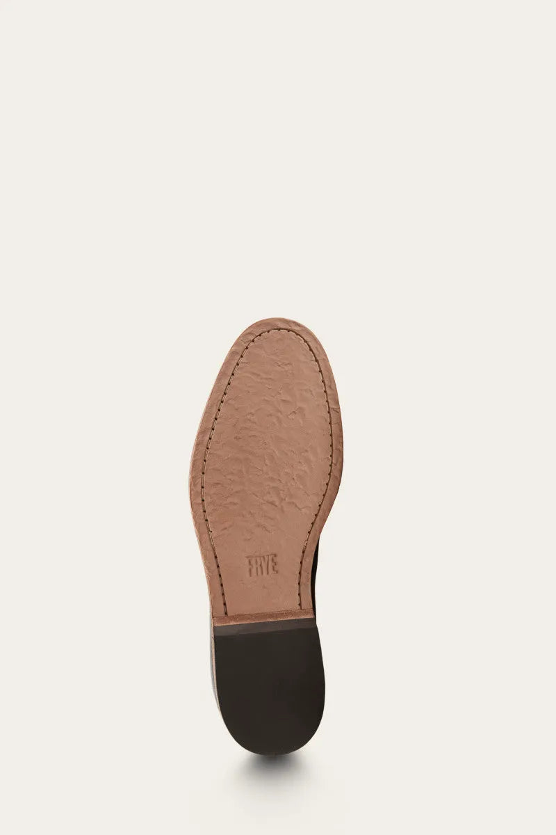 Ash Waxed Suede