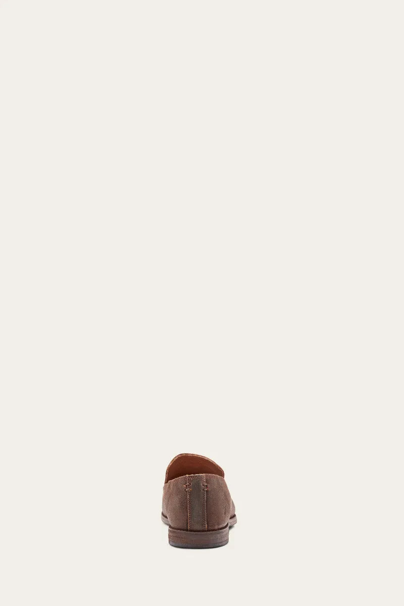 Ash Waxed Suede