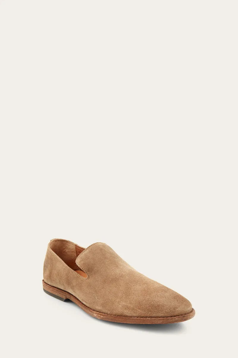 Ash Waxed Suede