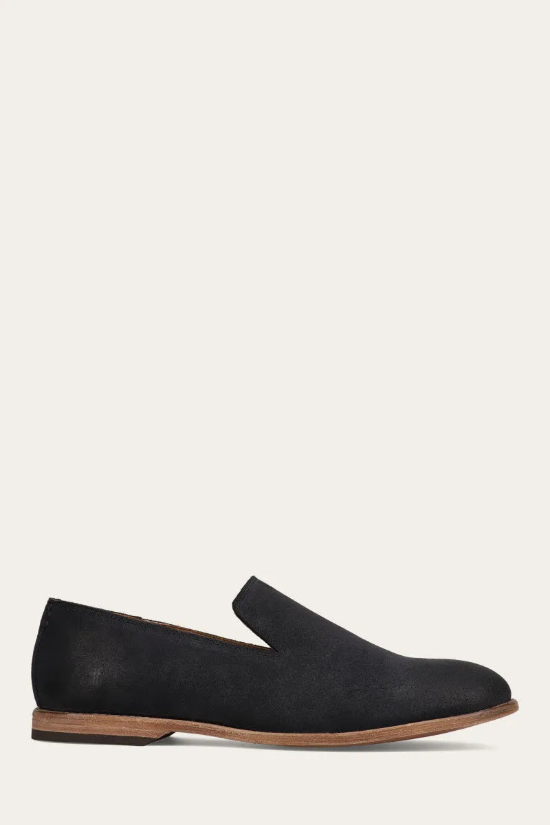 Ash Waxed Suede