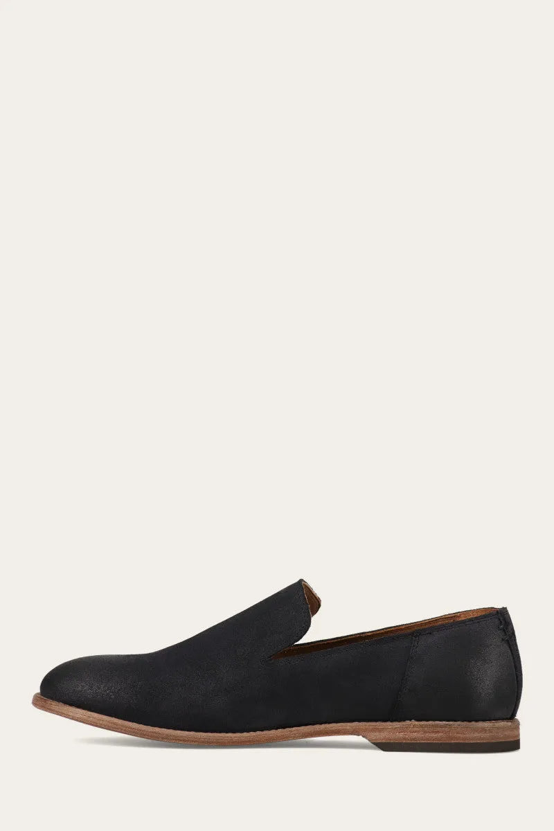 Ash Waxed Suede