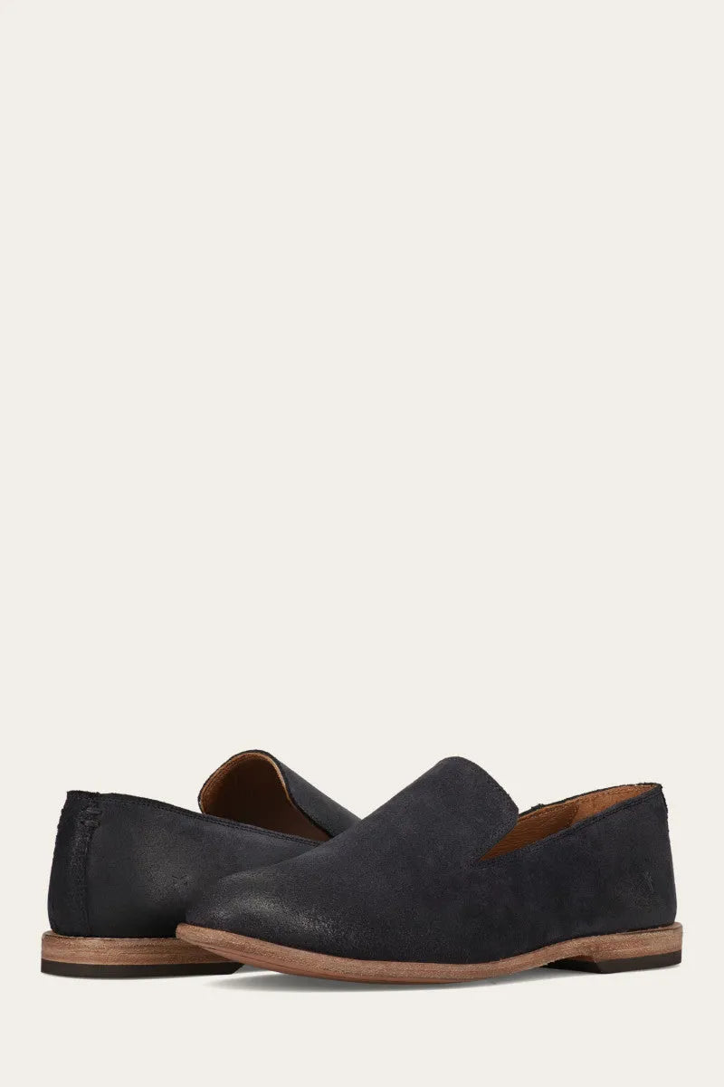 Ash Waxed Suede