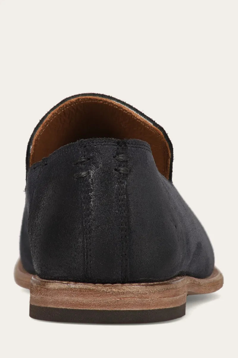 Ash Waxed Suede