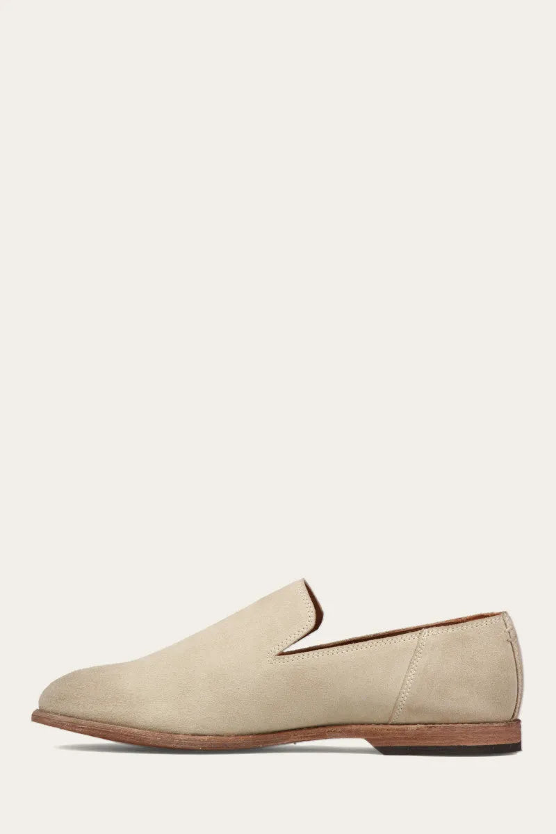 Ash Waxed Suede