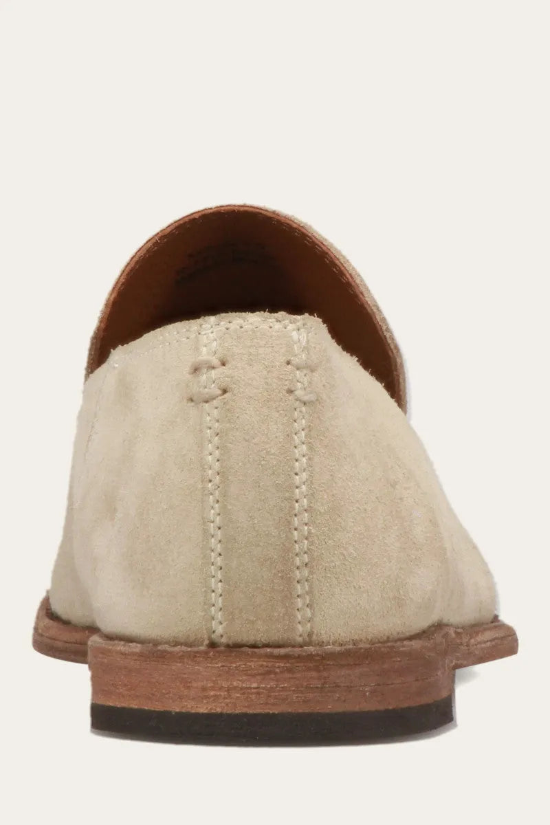 Ash Waxed Suede