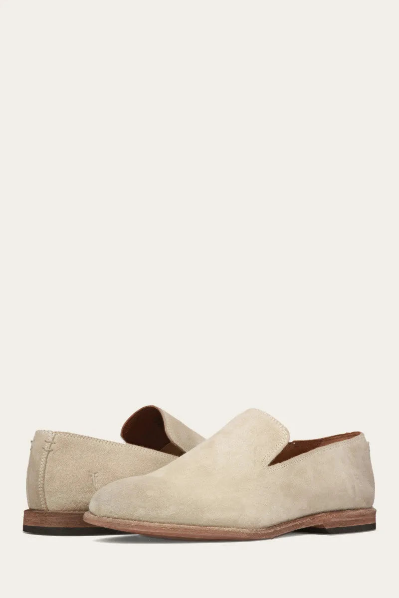 Ash Waxed Suede