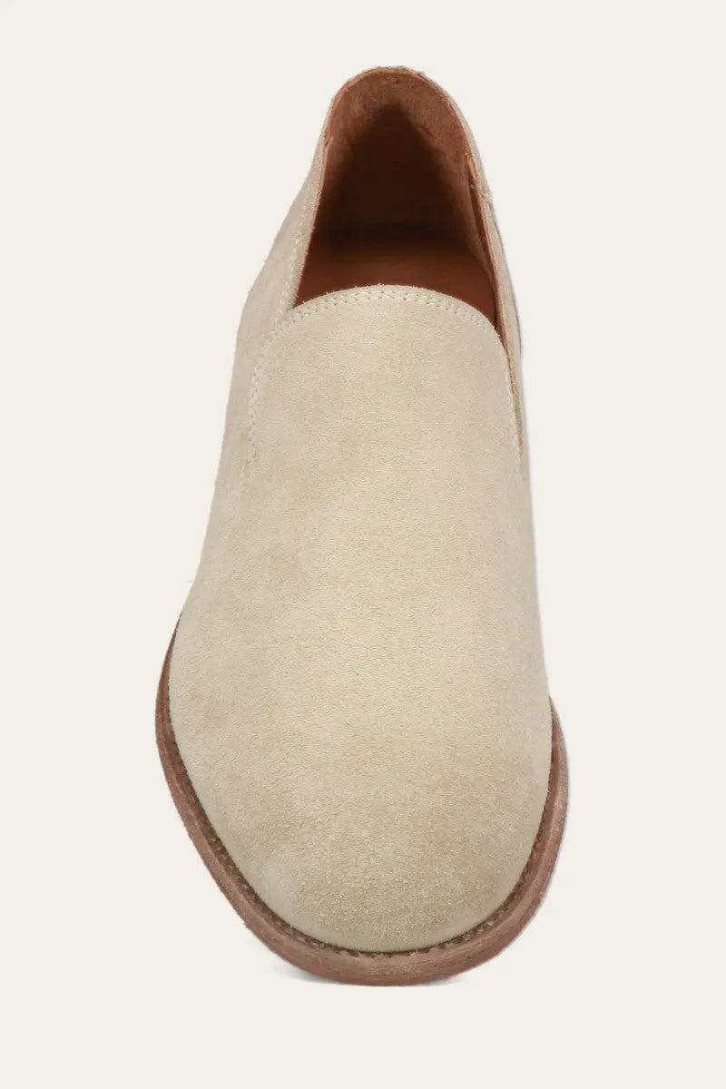 Ash Waxed Suede