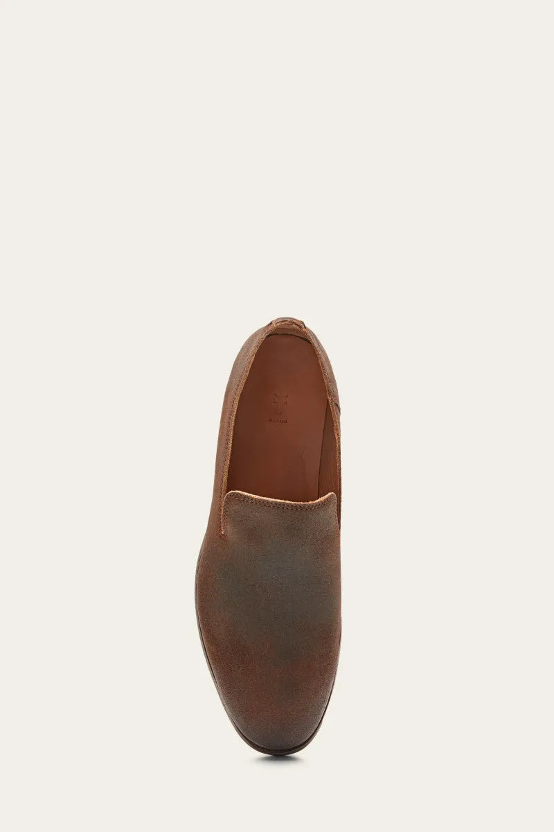 Ash Waxed Suede