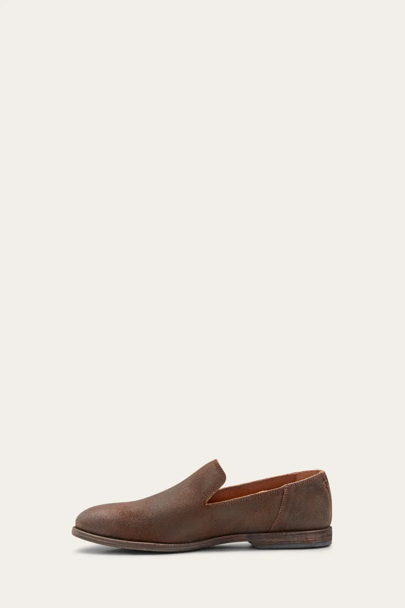 Ash Waxed Suede