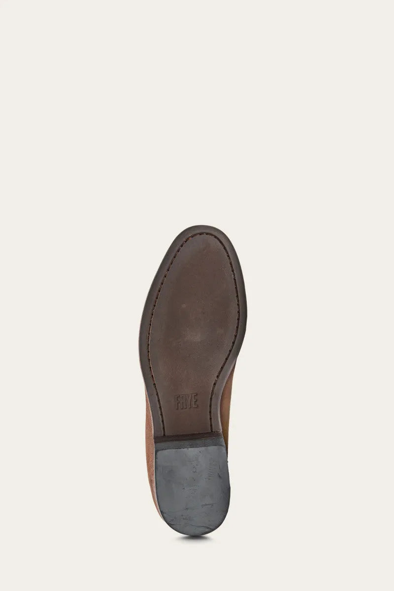 Ash Waxed Suede