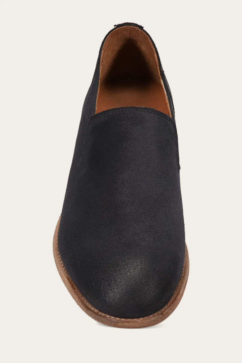 Ash Waxed Suede