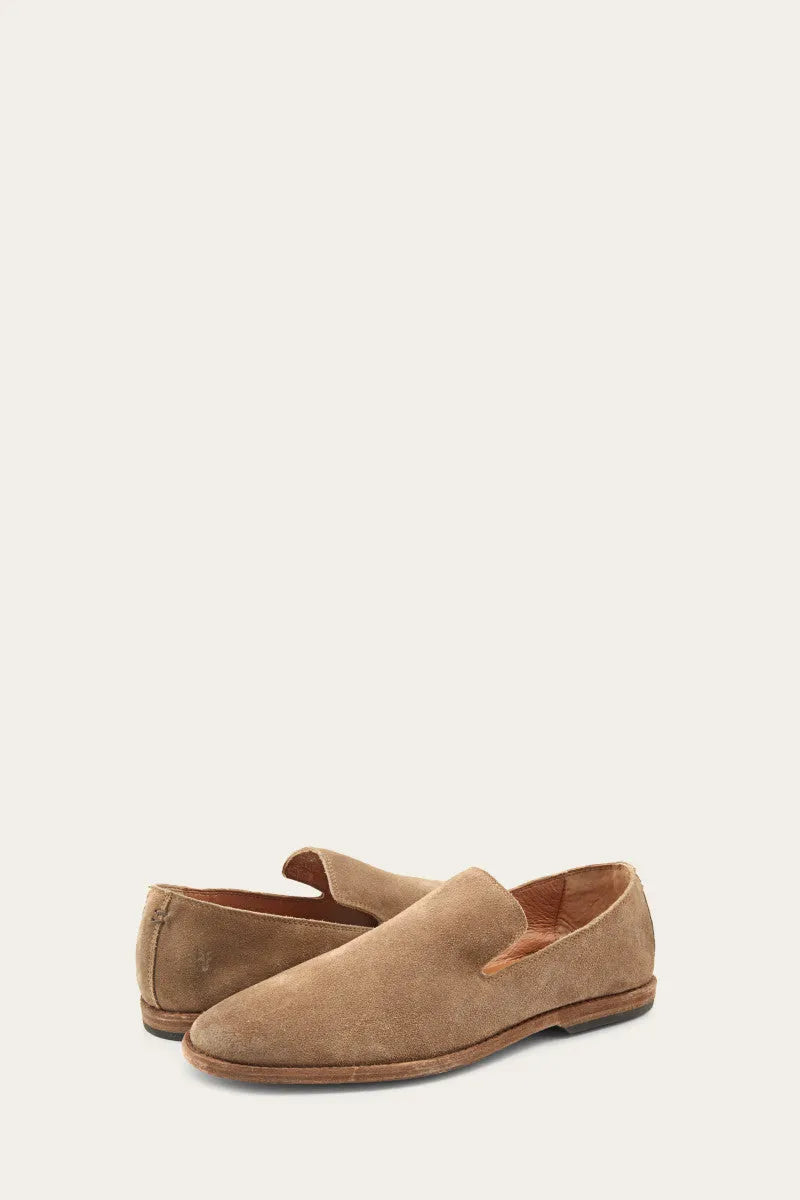 Ash Waxed Suede