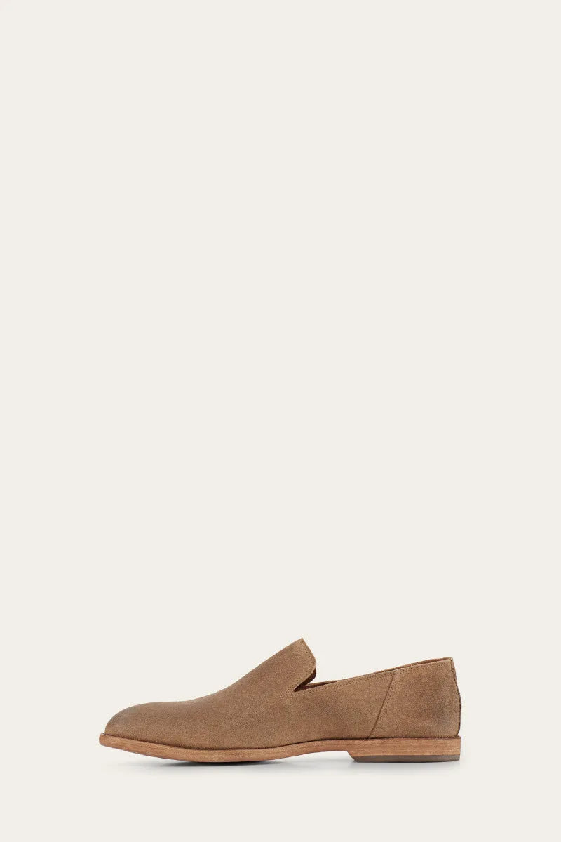 Ash Waxed Suede