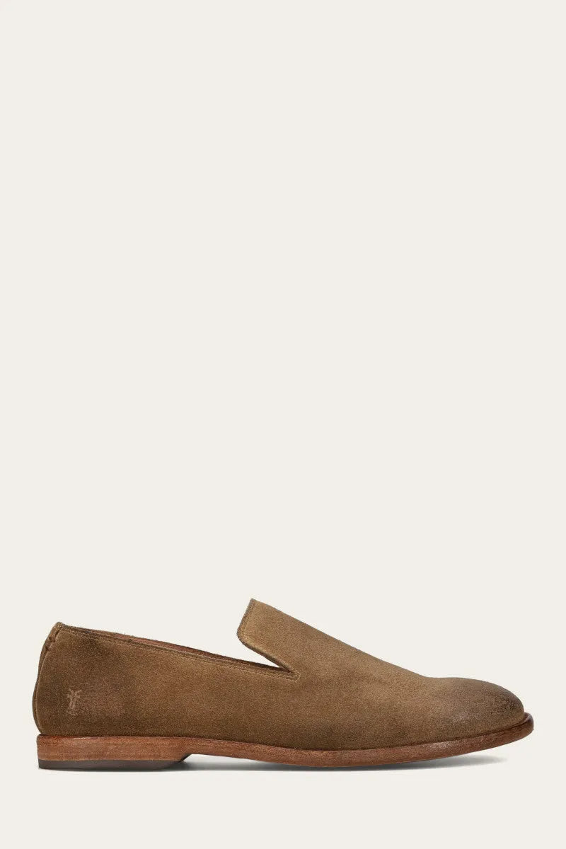 Ash Waxed Suede