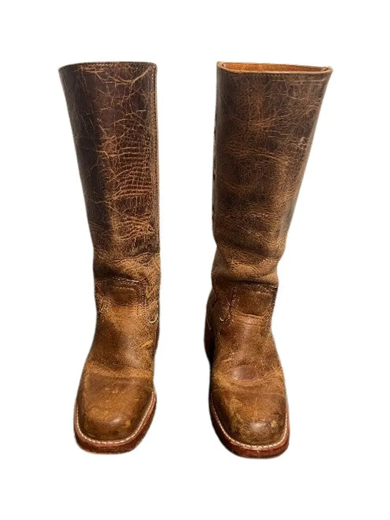 Distressed Brown