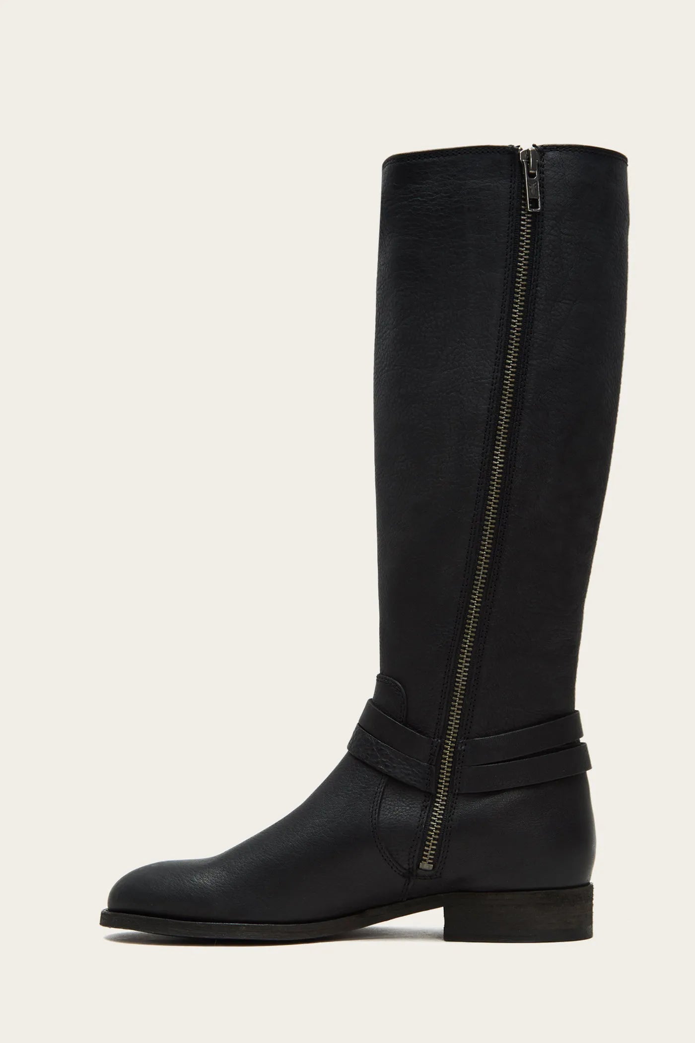 Melissa Belted Tall Wide Calf Boots (Pre-Loved)
