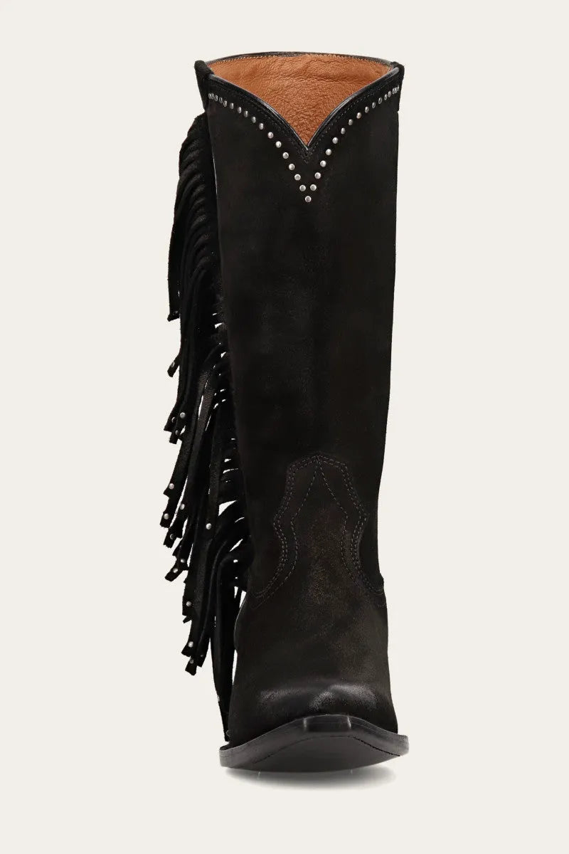 Sacha Tall Fringe Boot - Frye Found