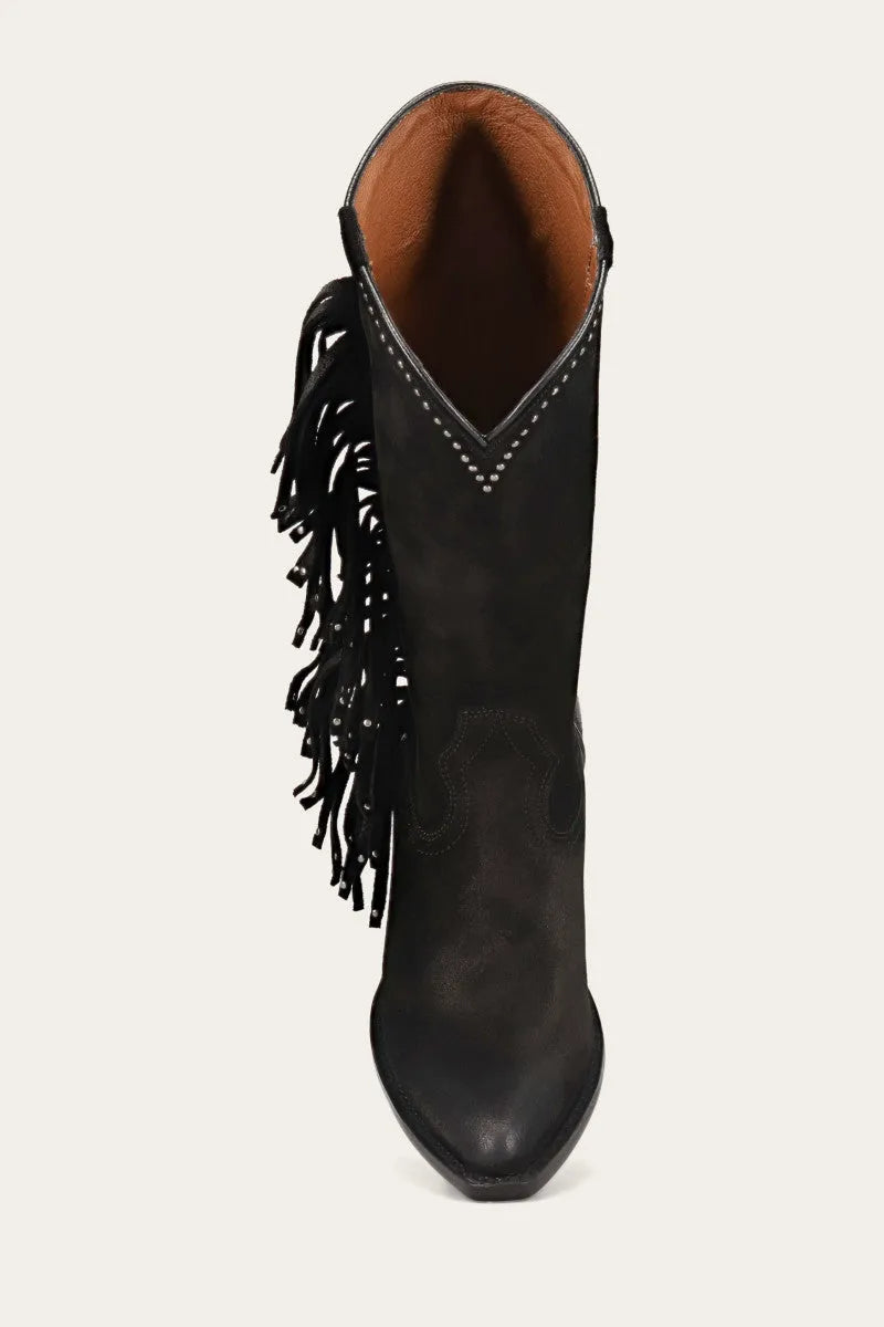 Sacha Tall Fringe Boot - Frye Found